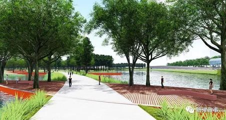 新津紅石涵養濕地景觀工程進展順利，生態畫卷徐徐展開